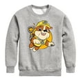 thumbnail image 1 of Paw Patrol - Rubble Sketch - Toddler & Youth Crewneck Fleece Sweatshirt, 1 of 6