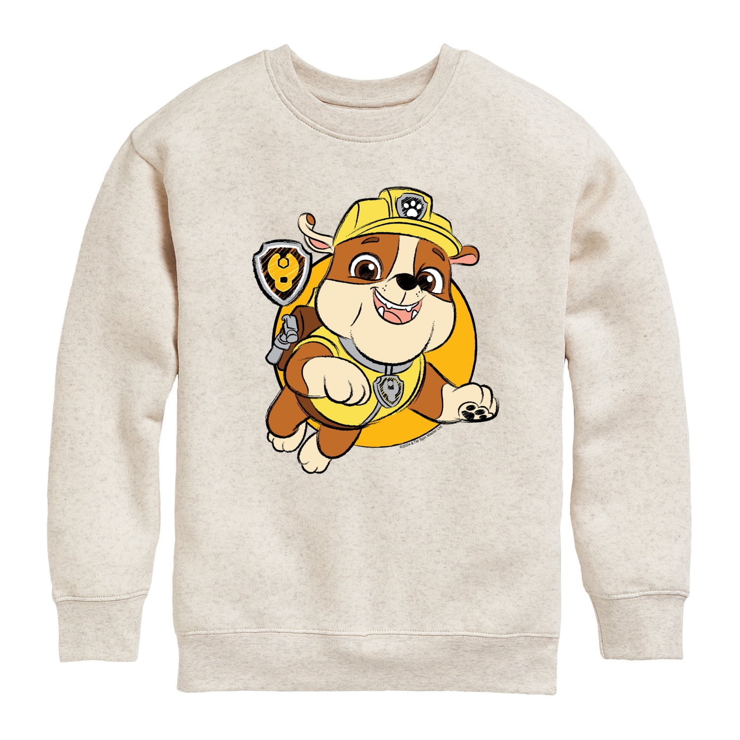 Paw patrol rubble hoodie best sale