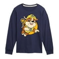 thumbnail image 1 of Paw Patrol - Rubble Sketch - Toddler & Youth Long Sleeve Graphic T-Shirt, 1 of 6