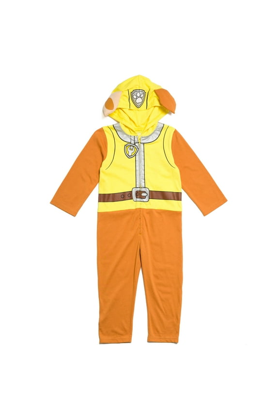 Rubble Toddler Boy Girl Zip Up Cosplay Coverall Toddler to Big Kid