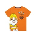 thumbnail image 1 of Paw Patrol Rubble and Crew T-Shirt Boys T-Shirt Orange Sizes 2T-8, 1 of 6