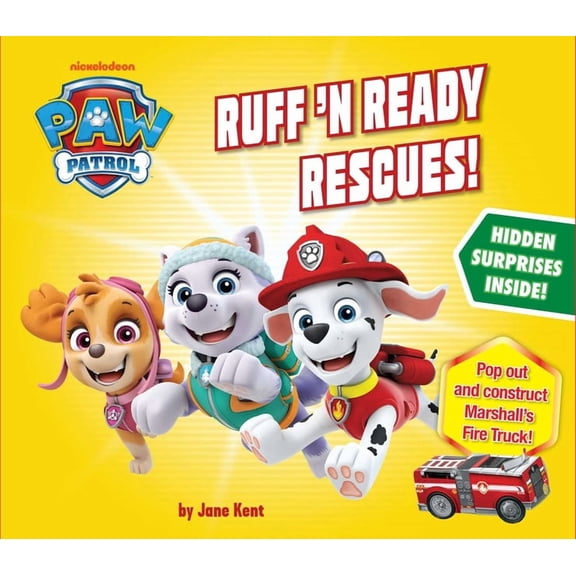 Paw Patrol: Ruff 'n Ready Rescues, (Board Book)