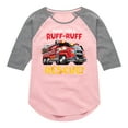 thumbnail image 1 of Paw Patrol - Ruff Ruff Rescue - Toddler And Youth Girls Raglan Graphic T-Shirt, 1 of 6