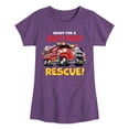 thumbnail image 1 of Paw Patrol - Ruff Ruff Rescue - Toddler And Youth Girls Short Sleeve Graphic T-Shirt, 1 of 6