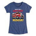 thumbnail image 1 of Paw Patrol - Ruff Ruff Rescue - Toddler And Youth Girls Short Sleeve Graphic T-Shirt, 1 of 6