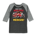 thumbnail image 1 of Paw Patrol - Ruff Ruff Rescue - Toddler And Youth Raglan Graphic T-Shirt, 1 of 7