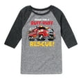 thumbnail image 1 of Paw Patrol - Ruff Ruff Rescue - Toddler And Youth Raglan Graphic T-Shirt, 1 of 5