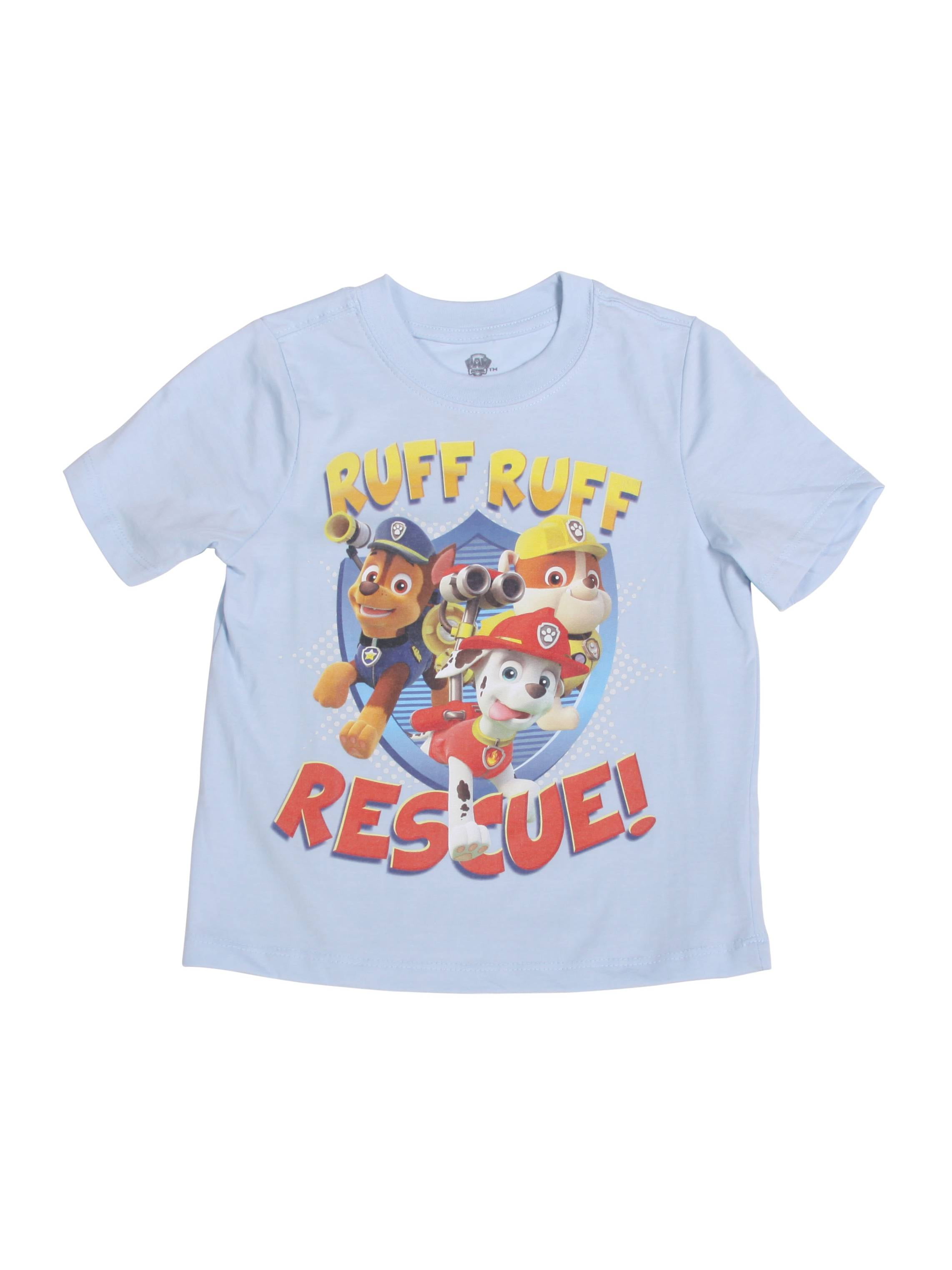 Paw Patrol Boys' Group Short Sleeve T-Shirt - Walmart.com