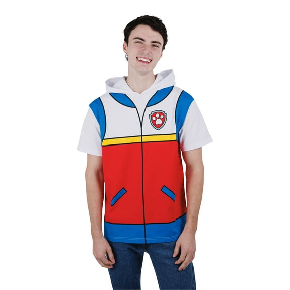 Paw Patrol Ryder Hooded Matching Family Cosplay T-Shirt Adult