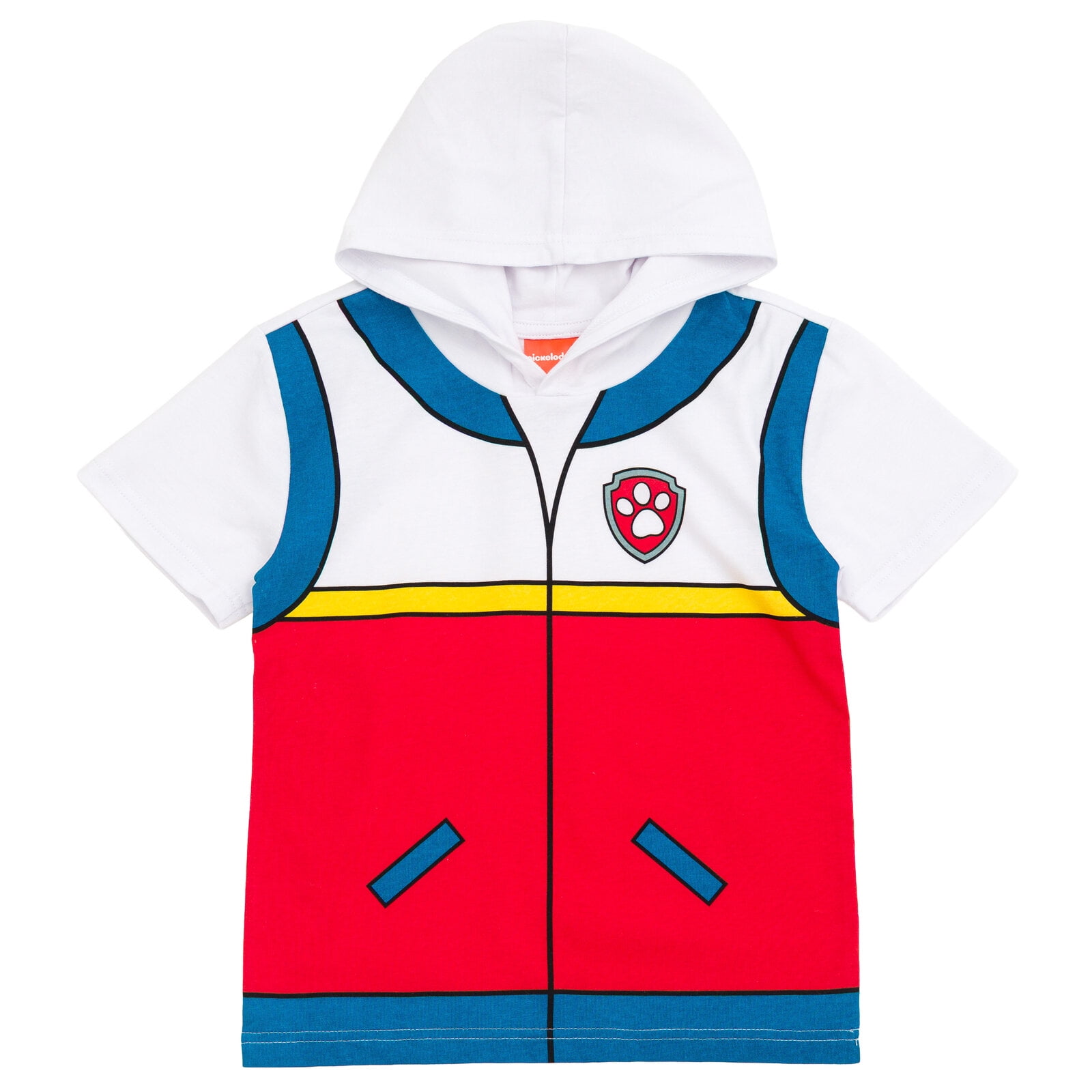 Paw Patrol Ryder Hooded Matching Family Cosplay T-Shirt Toddler to Big Kid