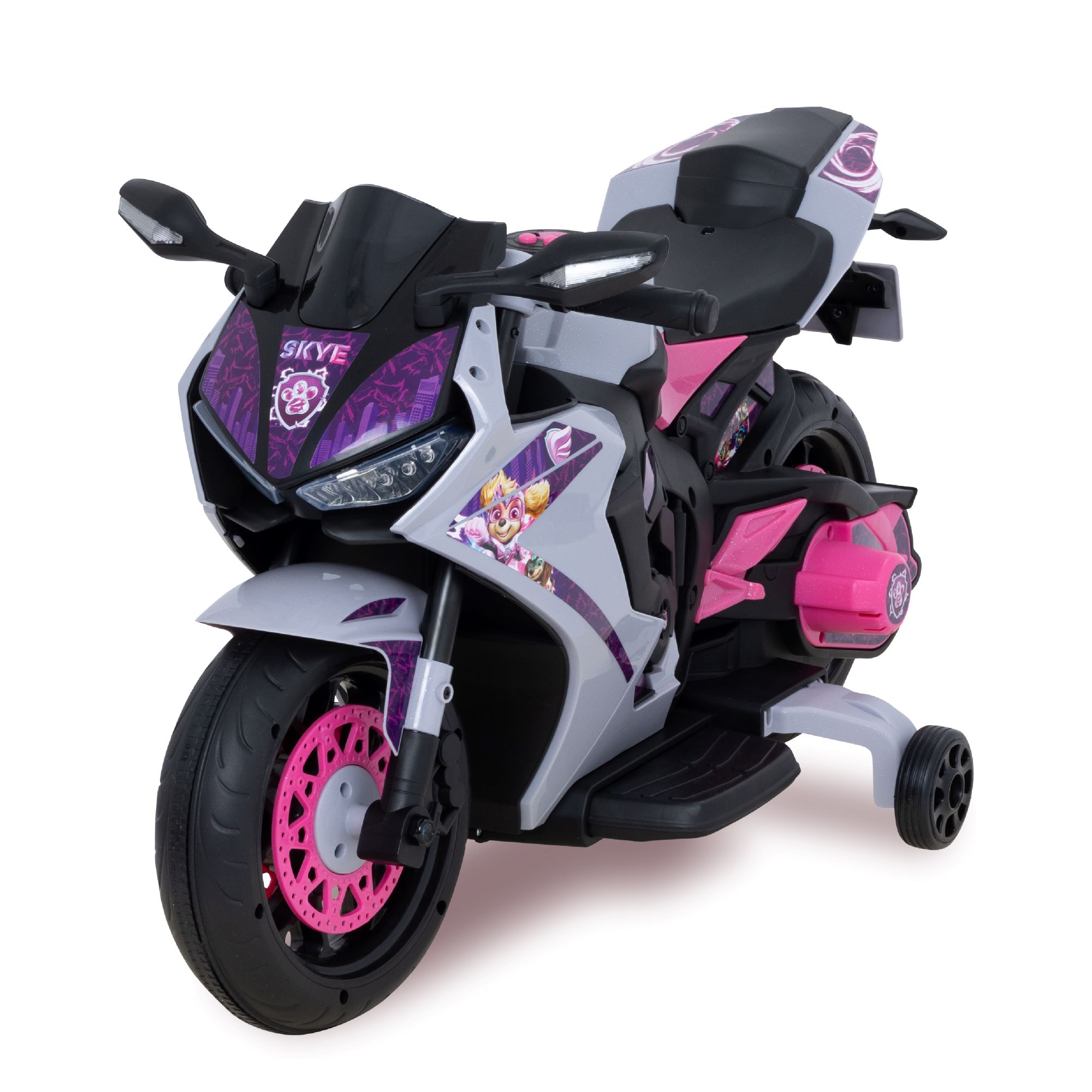 Paw Patrol SKYE, 6 Volts Motorcycle Ride on, For Kids, Ages 3+ Years, up to 65lbs - image 1 of 8