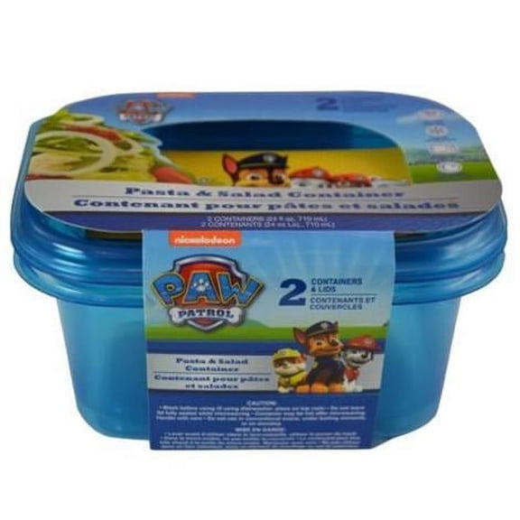 Paw Patrol Salad Container, 2 Pack