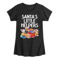 thumbnail image 1 of Paw Patrol - Santa's Little Helpers Fitted Short Sleeve Graphic T-Shirt, 1 of 5