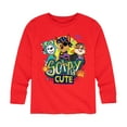 thumbnail image 1 of Paw Patrol - Scary Cute - Toddler And Youth Long Sleeve Graphic T-Shirt, 1 of 6