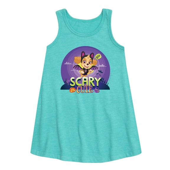 Paw Patrol - Scary Cute - Toddler and Youth Girls A-line Dress