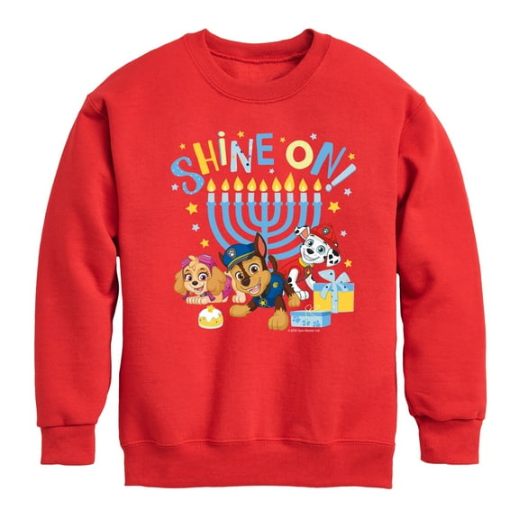 Paw Patrol - Shine On - Toddler And Youth Crewneck Fleece Sweatshirt