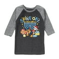 thumbnail image 1 of Paw Patrol - Shine On - Toddler And Youth Raglan Graphic T-Shirt, 1 of 5