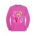 thumbnail image 1 of Paw Patrol Shirts for Boys Girls Clothes Love Ribbon Toddler Kids Long sleeve T-Shirt Pink 2T, 1 of 6