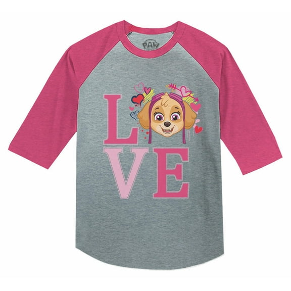 Paw Patrol Shirts for Girls Clothes Toddler Kids T-Shirt Pink 3T