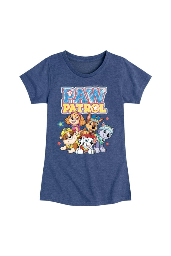 - Sketch Character Group - Toddler & Youth Girls Short Sleeve Graphic T-Shirt