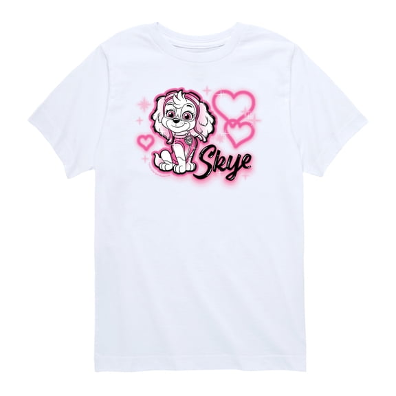 Paw Patrol - Skye Graffiti - Toddler Boys Short Sleeve Graphic T-Shirt