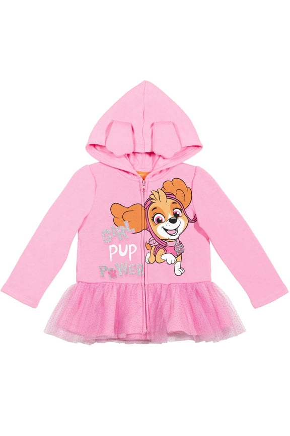 Skye Big Girls Zip Up Costume Hoodie Infant to Big Kid