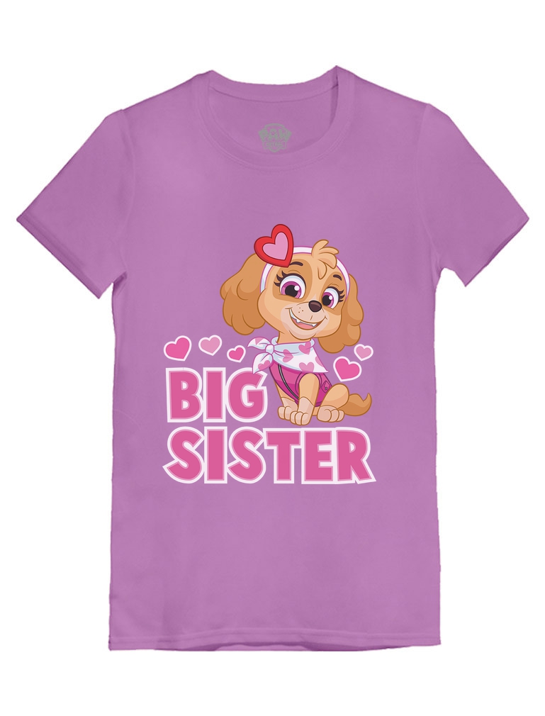 T-shirt Skye Paw Patrol Rose - Anniversaire 3 Ans - Cadeau Fille - Coton 100% - Imprimé En Allemagne