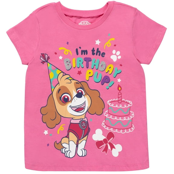 Paw Patrol Skye Birthday Toddler Girls T-Shirt Toddler to Big Kid