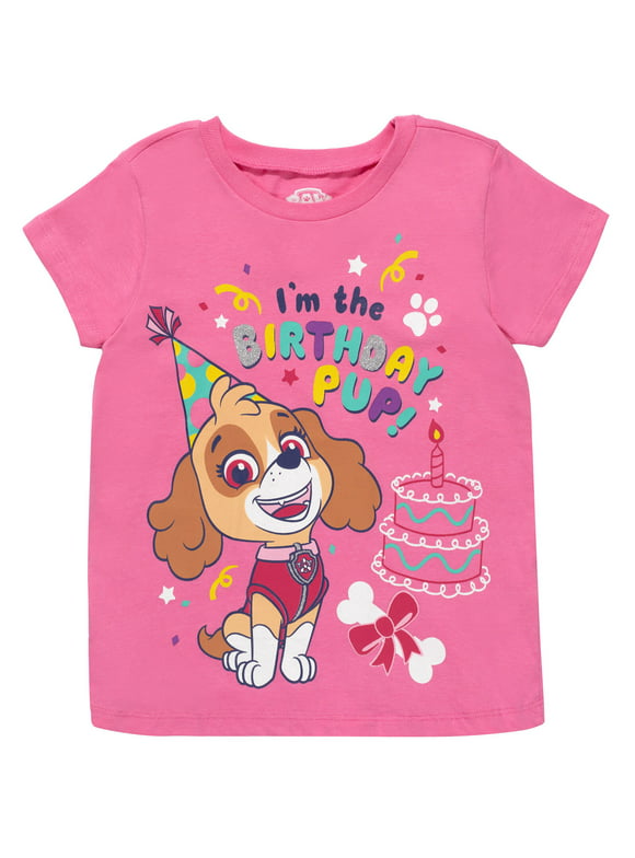 Paw Patrol Skye Birthday Toddler Girls T-Shirt Toddler to Big Kid