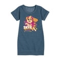 thumbnail image 1 of Paw Patrol - Skye Character Art - Toddler & Youth Girls Fleece Dress, 1 of 6