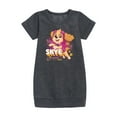 thumbnail image 1 of Paw Patrol - Skye Character Art - Toddler & Youth Girls Fleece Dress, 1 of 5