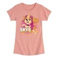 thumbnail image 1 of Paw Patrol - Skye Character Art - Toddler & Youth Girls Short Sleeve Graphic T-Shirt, 1 of 6