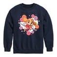 thumbnail image 1 of Paw Patrol - Skye Conversation Hearts - Toddler And Youth Crewneck Fleece Sweatshirt, 1 of 6