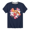 thumbnail image 1 of Paw Patrol - Skye Conversation Hearts - Toddler And Youth Short Sleeve Graphic T-Shirt, 1 of 6