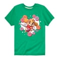 thumbnail image 1 of Paw Patrol - Skye Conversation Hearts - Toddler And Youth Short Sleeve Graphic T-Shirt, 1 of 6