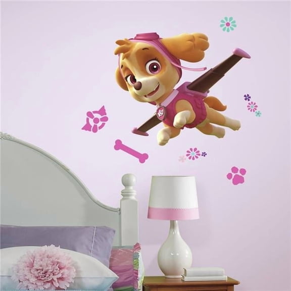 Paw Patrol Skye & Everest Be Happy Quote Peel & Stick Wall Decals