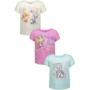 Paw Patrol Skye Everest Toddler Girls 3 Pack T-Shirts Toddler to Little Kid