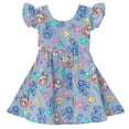thumbnail image 1 of Paw Patrol Skye Floral Toddler Girls Chambray Skater Dress Toddler to Little Kid, 1 of 5