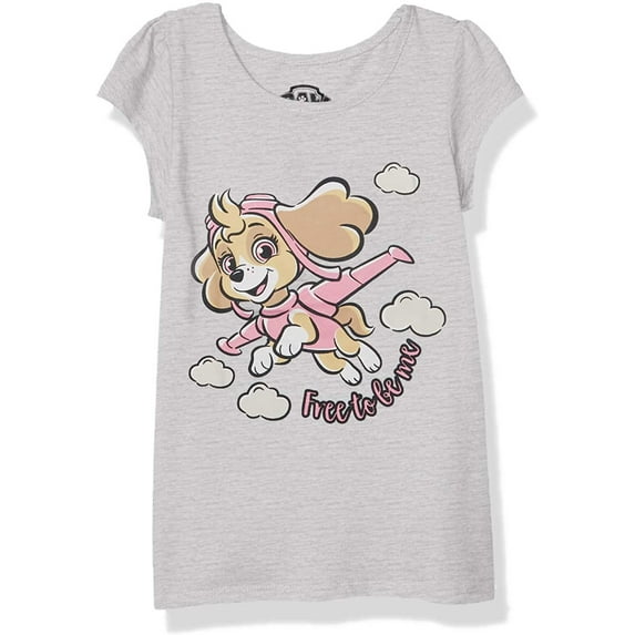 Paw Patrol Skye Girls Single Character Short Sleeve Tee, Toddler
