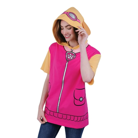 Paw Patrol Skye Hooded Matching Family Cosplay T-Shirt Adult