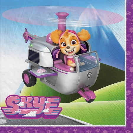 Paw Patrol 'Skye' Large Napkins (16ct)