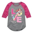 thumbnail image 1 of Paw Patrol - Skye Love Always - Toddler And Youth Girls Raglan Graphic T-Shirt, 1 of 5