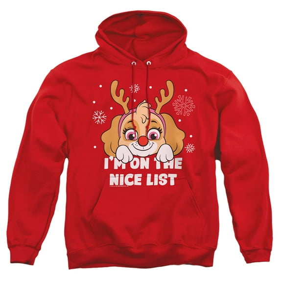 Paw Patrol Skye Nice Christmas List Unisex Adult Pull-Over Hoodie
