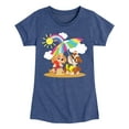 thumbnail image 1 of Paw Patrol - Skye Rubble Beach - Toddler & Youth Girls Short Sleeve Graphic T-Shirt, 1 of 6