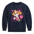 thumbnail image 1 of Paw Patrol - Skye Sketch - Toddler & Youth Crewneck Fleece Sweatshirt, 1 of 6