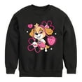 thumbnail image 1 of Paw Patrol - Skye Sketch - Toddler & Youth Crewneck Fleece Sweatshirt, 1 of 6