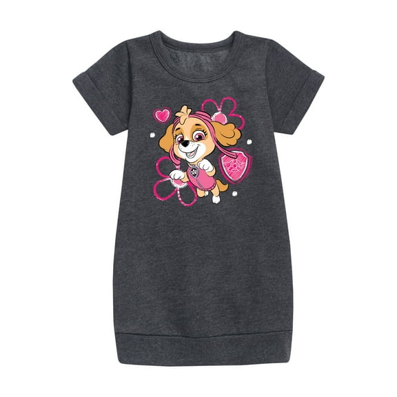Paw Patrol - Skye Sketch - Toddler & Youth Girls Fleece Dress