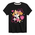 thumbnail image 1 of Paw Patrol - Skye Sketch - Toddler & Youth Short Sleeve Graphic T-Shirt, 1 of 6