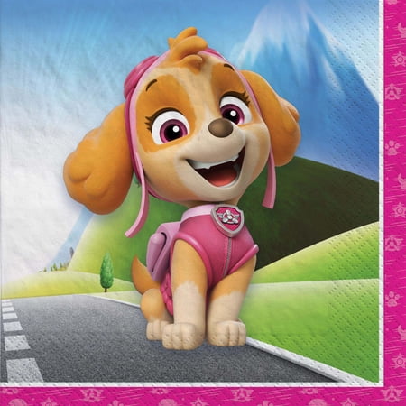 Paw Patrol 'Skye' Small Napkins (16ct)