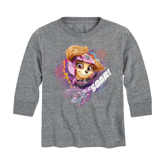 Paw Patrol - Skye Soar - Toddler And Youth Long Sleeve Graphic T-Shirt